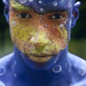 Body art festival on Koh Samui. Боди-арт фестиваль на Самуи