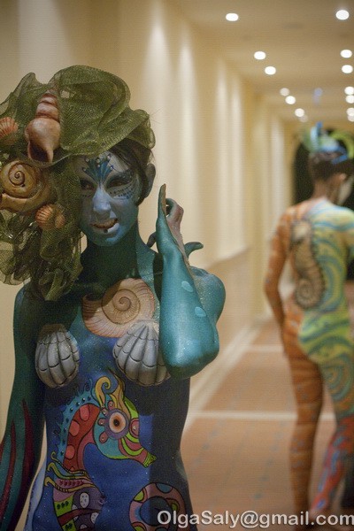 Body art festival on Koh Samui island