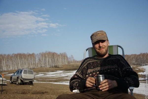 паджеро 4х4 на водопад