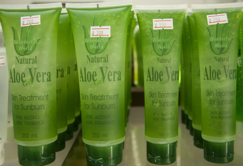 Средство от ожогов в тайланде. Aloe Vera Gel Тайланд.