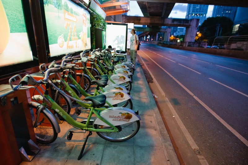 Pun Pun Bicycle прокат велосипедов Бангкок