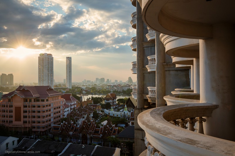Интересные места в Бангкоке - заброшенный небоскреб