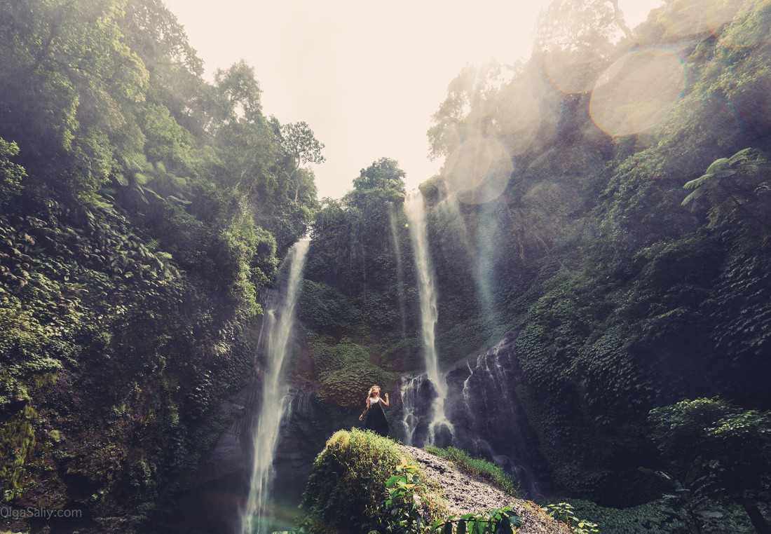Водопад Секумпул на Бали