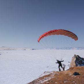 Путешествие по льду Байкала пешком самостоятельно (68)