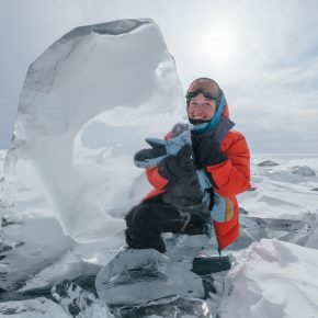 Путешествие по льду Байкала пешком самостоятельно (29)