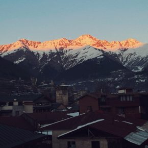 Местия Сванетия, фото улиц